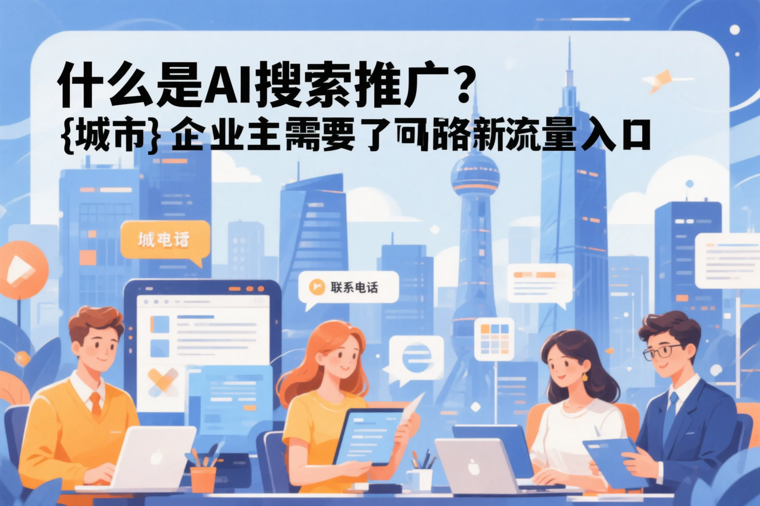 什么是AI搜索推广？庆阳企业主需要了解的新流量入口