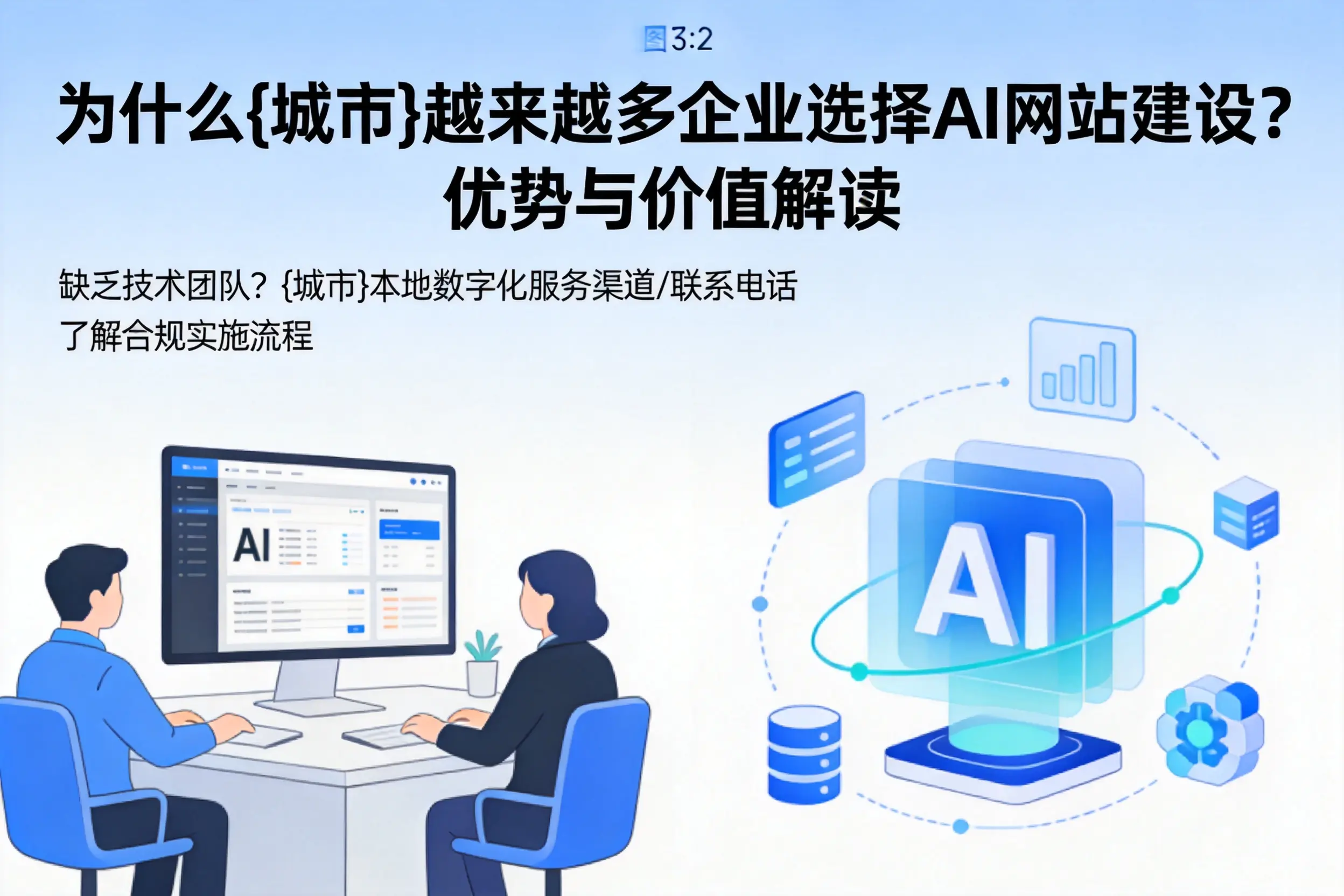 为什么庆阳越来越多企业选择AI网站建设?优势与价值解读
