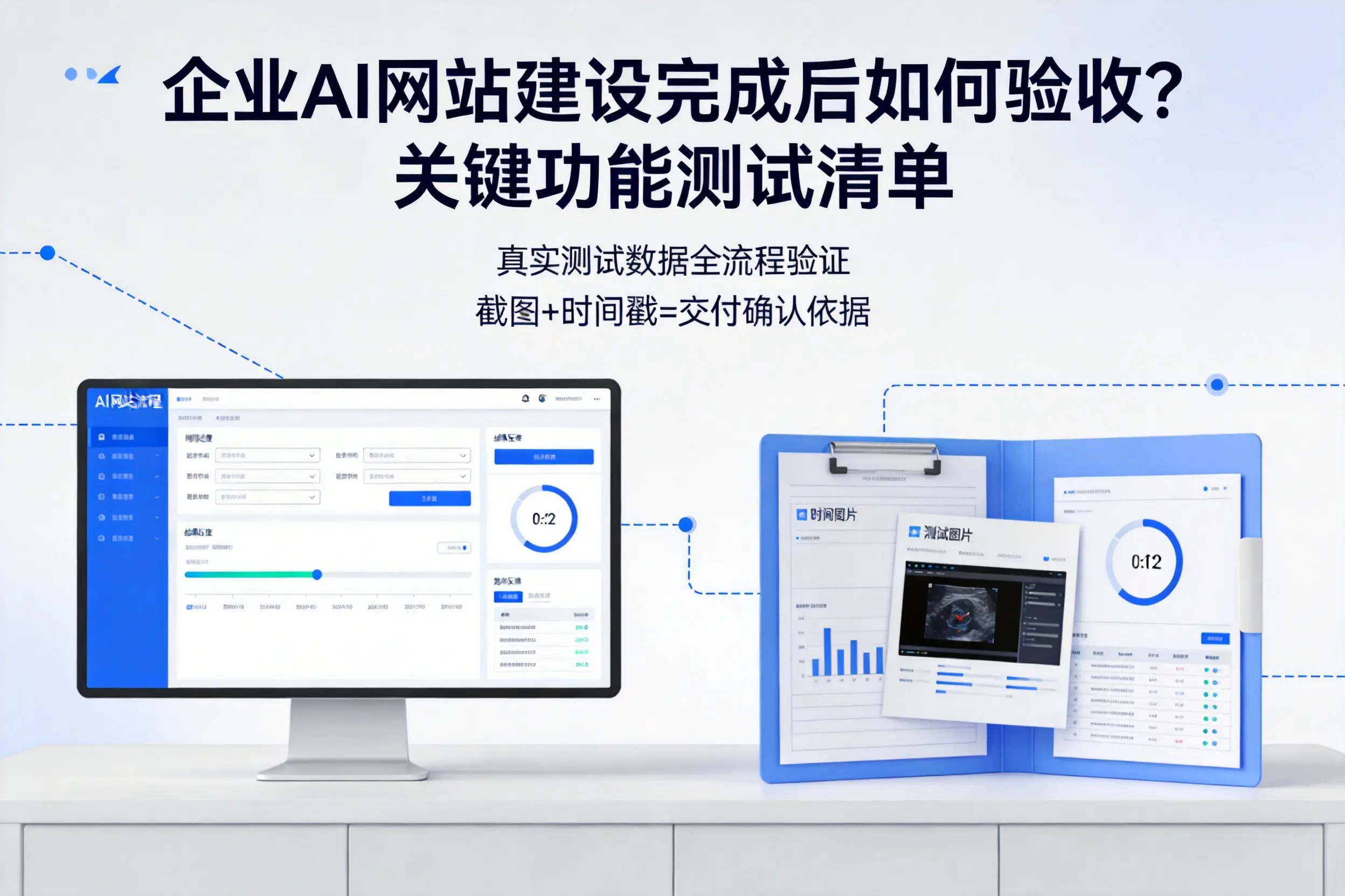 庆阳企业AI网站建设完成后如何验收？关键功能测试清单