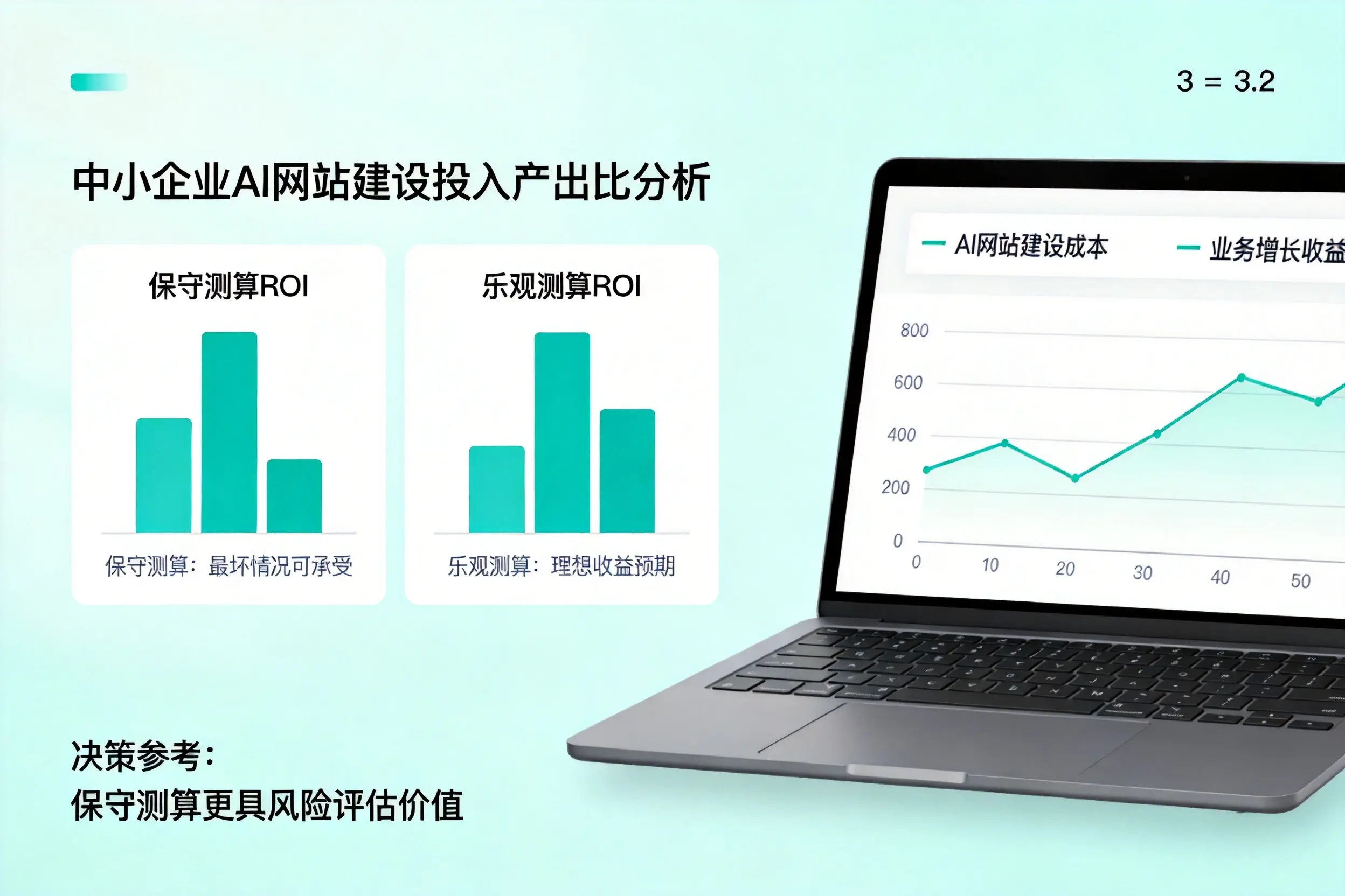 庆阳中小企业AI网站建设投入产出比怎么算？先看这份分析