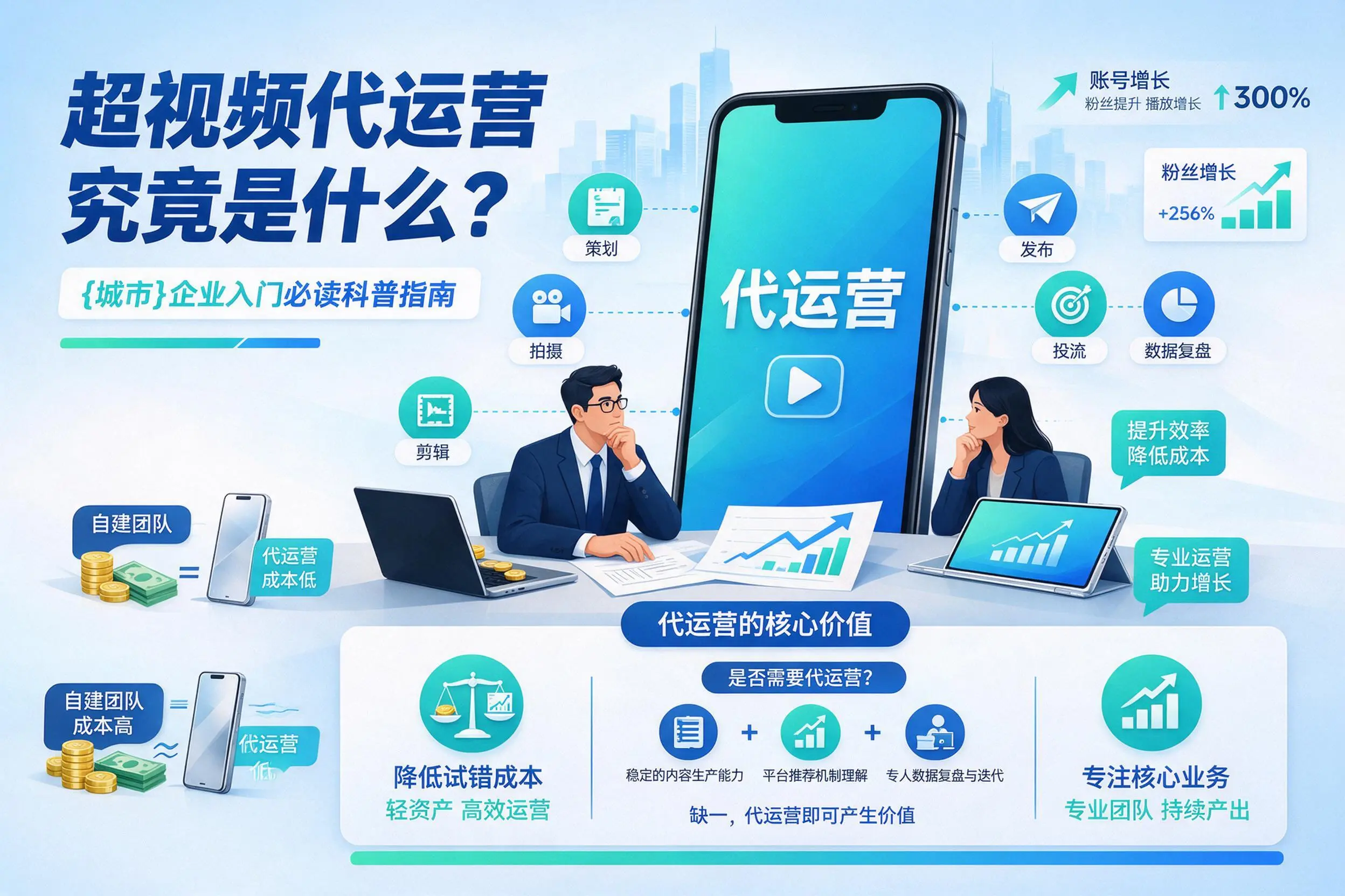 短视频代运营究竟是什么？庆阳企业入门必读科普指南