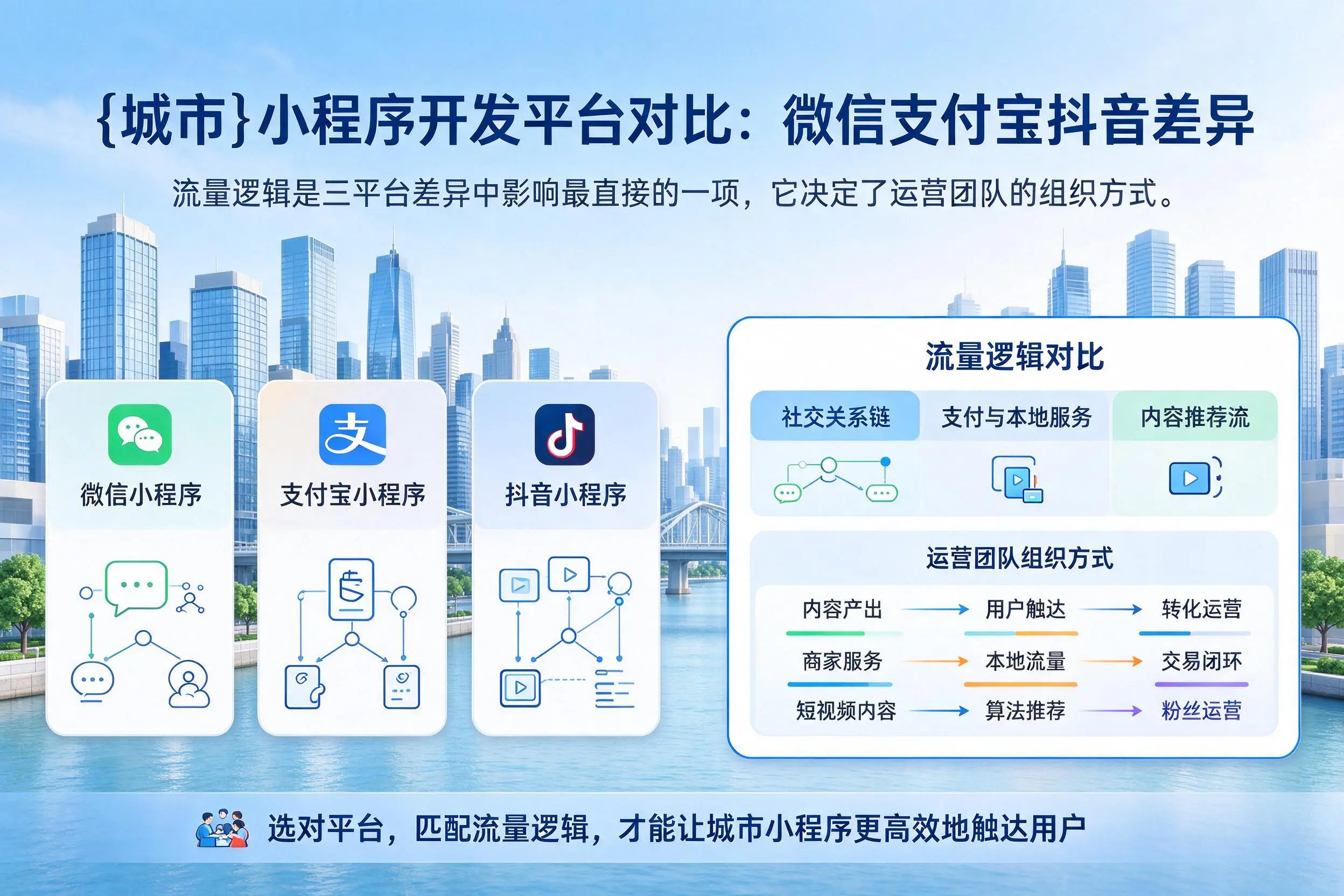 庆阳小程序开发平台对比:微信支付宝抖音差异