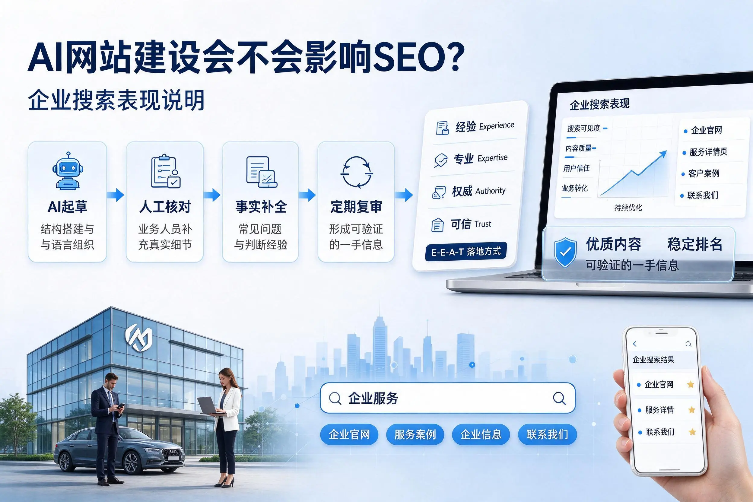 AI网站建设会不会影响SEO？庆阳企业搜索表现说明