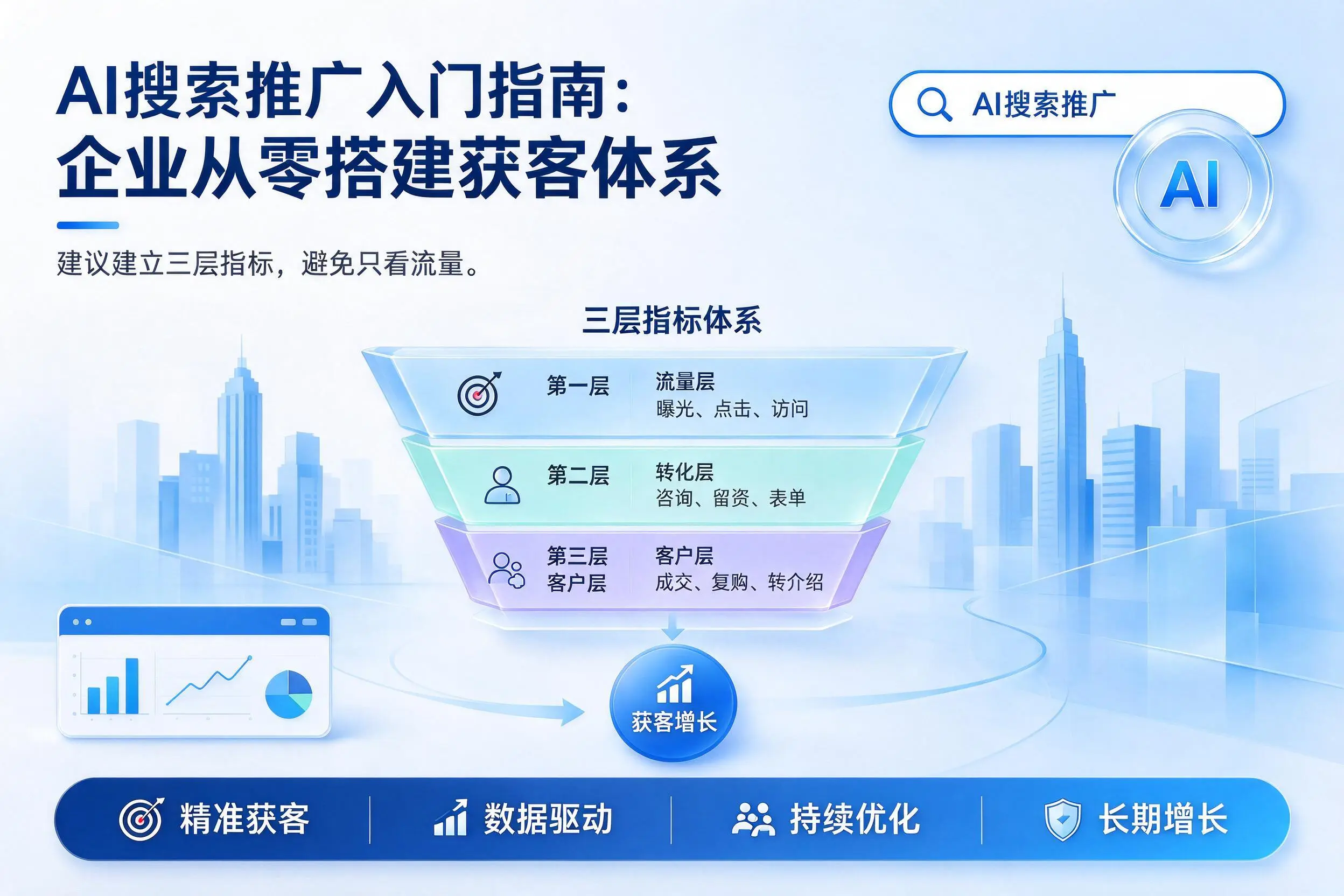AI搜索推广入门指南:庆阳企业从零搭建获客体系